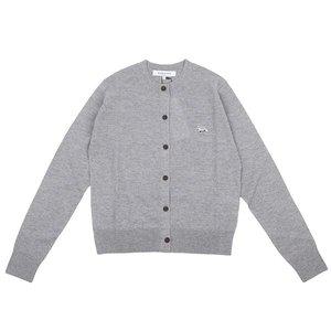 [메종키츠네]24FW [메종키츠네] 베이비폭스 패치 울 가디건 MW00507KT1036 H131 (MEDIUM GREY MELANGE)