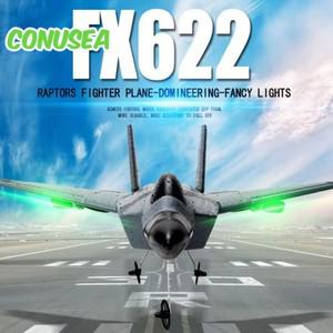 FX622 RC 비행기 글라이더 전투기 고정익 폼 항공기, 무선 조종 어린이 생일 선물, 남아용