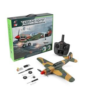 WLtoys XK A220 RC 비행기, 4CH, 3D6G 스턴트 2.4G 무선 제어 성인 어린이용 야외 장난감