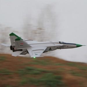 RC EDF 제트 RTF 버전 (모드 2) 모델 비행기, 6 플라이팬, Iraqi MiG-25 Foxbat 64mm