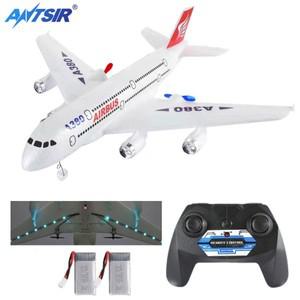 보잉 747 에어버스 A380 RC 비행기, 2.4G, 2CH 원격 제어 고정익 어린이 장난감 선물