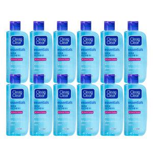 클린앤클리어 에센셜 오일 컨트롤 토너 100ml X12개