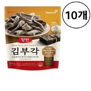 동원 양반 김부각 50g X 10개