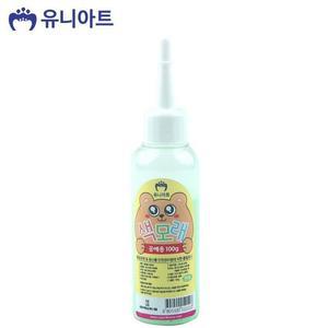 [BZJL7H9E_4C]유니아트 (모래) 공예용 색모래 100g (연두)