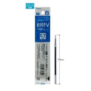 [BZJL97SN_4C]파이롯트 아크로볼 0.7 리필 블루 BRFV-10F-L