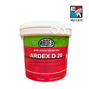 아덱스 D20 11L 일액형 타일본드 타일접착본드 접착제 시공