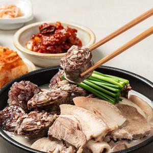 곱창파는청년들 순대국밥 500g 2팩+돼지국밥 500g 2팩  총 4팩)