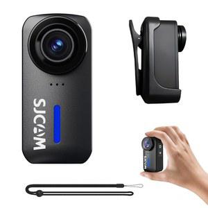 SJCAM C110plus 웨어러블 카메라 소형 액션 카메라 4K wifi 탑재 170 FOV 손떨림 보정 미니 경량 세로 화면 녹화 바디캠 8배줌 30M 방수 type C 자기흡착 웹캠 일본어취설 오토바이용 vlog용 여행용 동영상 촬영용