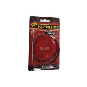 국진통상 비앤비 올스텐 호스밴드 3인치 ( 59-82mm ) 스텐호스밴드