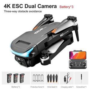 촬영드론 Z888 가용 HD 금속재료기사 블랙 3000mA 4G 실내 쿼드콥터 V8