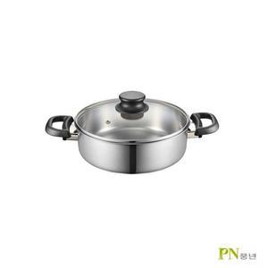 [BZJKQ6EF_4B]22cm 전골냄비 뉴트로 라면 ih