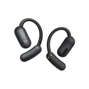 사운드코어 에어로핏 2 by Anker, 오픈이어 헤드폰, 조절식 이어 후크, 스너그 핏, 리치 베이스, 고해상도 무선 오디오, 42H 플레이, 블루투스 5.4, 충전, IP55, AI 클리어 콜, 이어버드