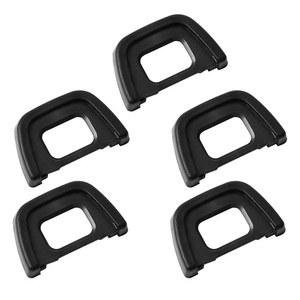 uxcell 카메라 아이컵 접안렌즈, 니콘 D300S D300 D500 D7100 DSLR SLR용 5pc 고무 뷰파인더 프로텍터 DK-23