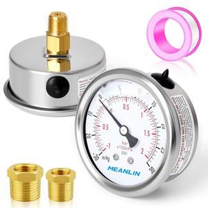평균 측정 - 30~30Psi 스테인리스 스틸 1 /8