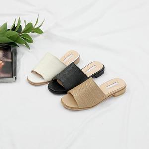 [BZI1HHKL_51IM]하이힐 로퍼 샌들 스틸레토 가죽 블로퍼 뮬