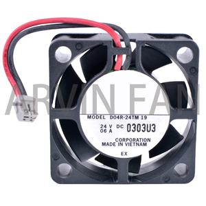 산업용 컴퓨터 냉각 FAN 회전 D04R-24TM 19 4cm 40mm 4015 24V 0.06A 인버터