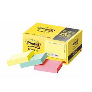 [셀러허브 패션][JHQS8HPB_4B]3M포스트잇 노트 대용량팩 653-20A(51x38mm)