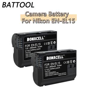 7V 2800mAh EN-EL15 ENEL15 EN EL15 카메라 배터리 호환 니콘 DSLR D600 D610 D800 D800E D810 D850 D7000