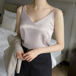 은은한 광택과 실키한 소재의 12컬러 이너 슬립 나시 ts1426