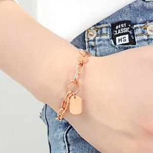 [핑크선물포장 쇼핑백] Ana Surgical Steel Bracelet / 서지컬(써지컬) 팔찌
