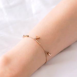 [핑크선물포장 쇼핑백] Arianna Surgical Steel Bracelet / 서지컬(써지컬) 팔찌