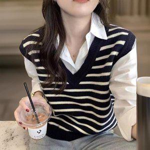 [신세계라이브쇼핑][옷자락] 여성 데일리 캐주얼 루즈 단가라 베스트