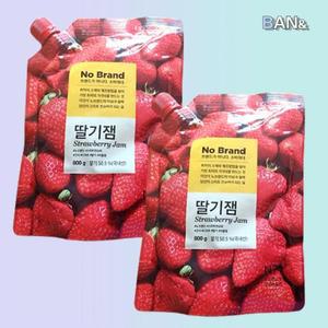 [기타] 노브랜드 딸기잼 800g 2개 대용량 업소용 과일잼