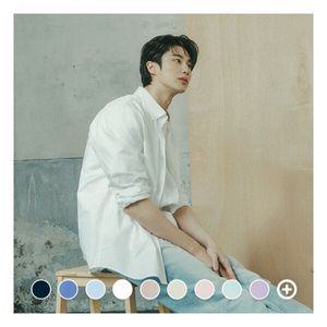 지오다노본사 045501 변우석 옥스포드 긴팔 셔츠 솔리드_12color 250185