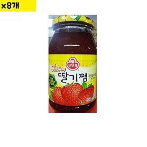 [셀러허브 패션][JHO8R997_52EB]식재료 도매 딸기잼 오뚜기 850g x8개