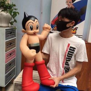 40CM 대형 애니메이션 AstroBoy Mighty Atom Tetsuwan 움직일 수있는 PVC 액션 피규어 동상 컬렉션 모델 장난감 선물