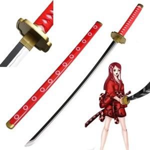 조로검 코스프레칼 로로노아 조로 코스프레 무기 카타나 역할 놀이 구앙 유에시 나무 검 애니메이션 104cm