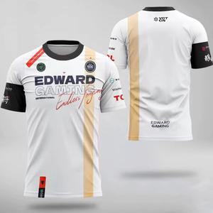 발로란트 E스포츠 대회 EDG 클럽 유니폼 2024 VCT 트레이닝 저지 스포츠 반팔 티셔츠 맞춤형 ID 신제품