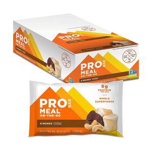 PROBAR 식사대용 바, 스모어, 비GMO, 글루텐 프리, 유기농 인증, 건강, 식물 기반 천연 식품 성분, 천연 에