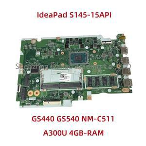 NM-C511 Lenovo IdeaPad S145-15API 노트북 마더보드(A300U R-3200 CPU 4GB-RAM FRU:5B20S42806 포함)