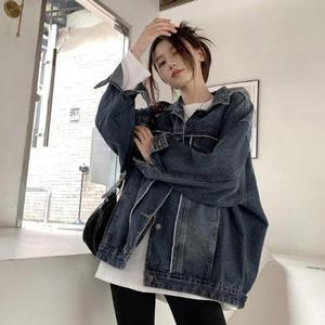 [오노마] ONM 해 여성 재킷 오버핏 여자 가을 진청 자켓 보