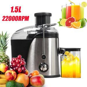 착즙기 스테인레스 스틸 원심 신선한 주스 기계 자동 펄프 배출 인치 속도 가정용 분리 Juicer