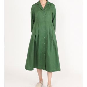 61-463 P1743 - Dress(여성 원피스) HDS-1328 _ 여성 테일러 칼라 원피스 패턴, 종이옷본, 옷만들기 패턴, 종이패턴