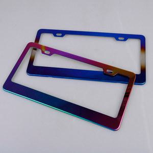 자동차 홀더 1Pc 커버 프레임 모델 번호판 라이센스 미국