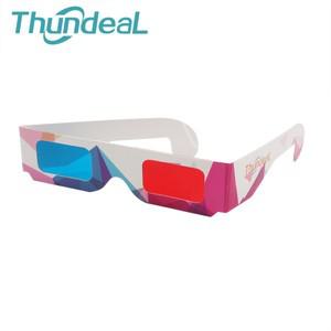 ThundeaL 프로젝터 게임용 빨간색 파란색 3D 안경 DVD 영화 시네마 입체 프레임 스테레오