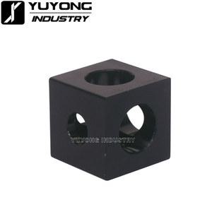 OPE UILDS 큐브 코너 커넥터 브래킷 방향 조절 가능한 블록 20MM 프로파일 압출 3D 프린터 부품에 10
