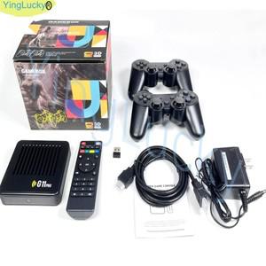 G11 Pro 게임 박스 TV 비디오 256G 60000+ 레트로 내장 4K HD 콘솔 PS1 용 무선 패드
