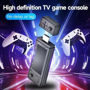 TV HD 비디오 게임 콘솔 X9 Pro 레트로 4K 스틱 905X3 칩 256G 50000 PS1 N64 듀얼 컨트롤러용 신제품