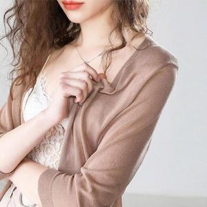 [오노마] ONM 봄 여름 살랑 롱 로브 여자 노버튼 가디건