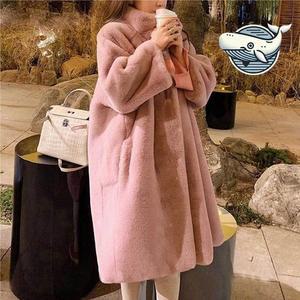 [오노마] ONM 루즈핏 페이크퍼 롱코트 따뜻한 데일리 스타일