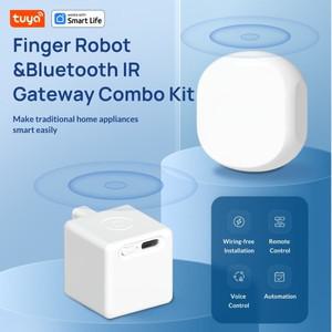 투야 스마트봇Tuya Fingerbot 버튼 푸셔블루투스 핑거 로봇 앱 제어 허브 추가 Alexa Google 타이머 제어와