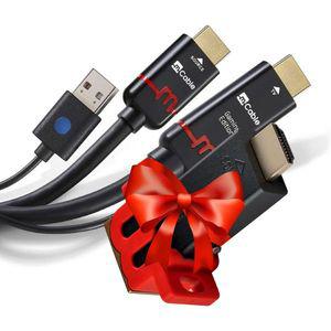 Marseille mClassic 플러그 앤 플레이 비디오 게임 콘솔  게이밍 에디션 6피트 스마트 HDMI 홀리데이 번들
