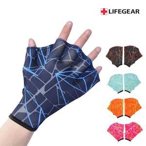라이프기어 LIFEGEAR 손가락 물갈퀴 오리발 장갑 손 지느러미 오리핸드 개구리손 물놀이장갑