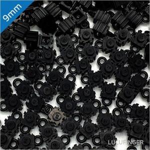 아트박스/룰루핑거 [룰루핑거] 디폼고리블럭 9mm 검정 black 100pcs 1S-01-507
