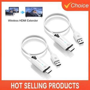 호환 무선 전송 비디오 송신기  수신기 HDMI 익스텐더 디스플레이 어댑터 케이블 스크린 미러 카메라 PC-TV