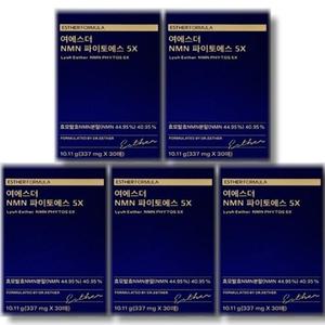 여에스더 NMN 파이토에스 5X 필름 x 30매 5박스